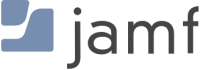 Jamf logo in grau und blau